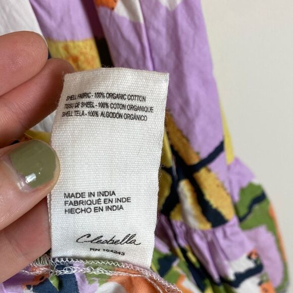 Cleobella lona Mini Dress Saffron Hale Print Size XS - Picture 7 of 9